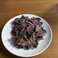 鹿肉ジャーキー100g 犬、猫おやつ 小さくカット済み