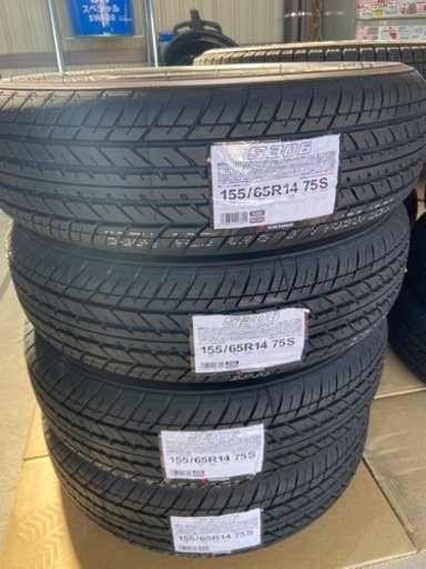 新品タイヤ155/65R14  ヨコハマ　4本セット