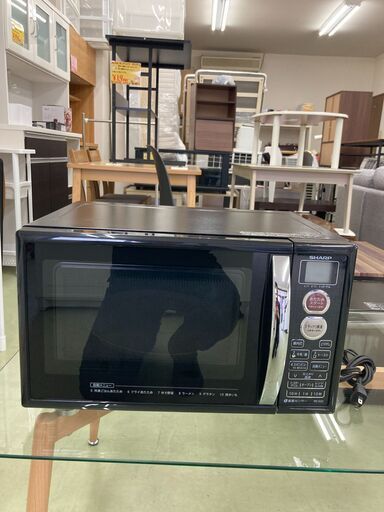 【リサイクルショップ　ピカソ　小松原】シャープ SHARP ターンテーブル 15 L 電子レンジ・オーブンレンジ 2016年製 RE-S5D-B★3027★