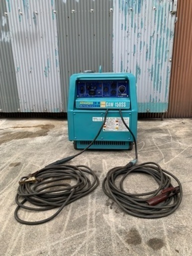 デンヨー 中古発電機　溶接機 GAW -150SS ガソリンエンジン