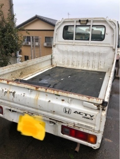 軽トラ　ホンダアクティ　エアコンパワステ　車検付き