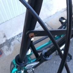 折りたたみ自転車の画像