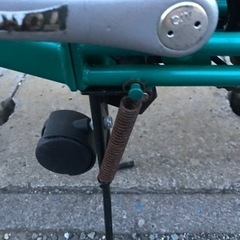 折りたたみ自転車の画像