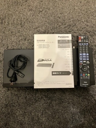 Panasonicブルーレイレコーダー DMR-BRW1020