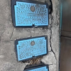 エントランスのコンクリ修繕 - 北区