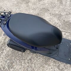 スズキ 原付 アドレスV50 CA44A UZ50XL2 スクーター 50cc 便利なカゴ付き インジェクション車 Fi 4スト 実働 機関良好 紺色 青系 鳥取 陸送可 販売証明可の画像