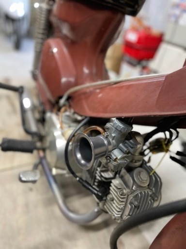 実働　ホンダ スーパーカブ モリワキ モナカ管 原付登録