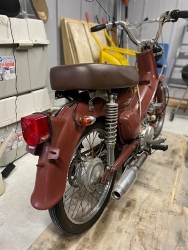 実働　ホンダ スーパーカブ モリワキ モナカ管 原付登録