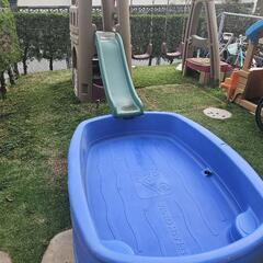 決まりました！大型遊具 ブランコ 滑り台 プール🏊‍♂️の画像