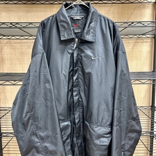 80's〜90'sナイキ　NIKE コーチジャケット　ジップアップ　Lサイズ