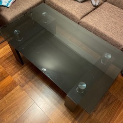 ガラステーブル センターテーブル