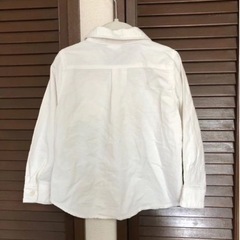 ブリーズ　futafuta　キッズ　長袖カジュアルシャツ　数回使用　110の画像