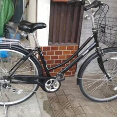 自転車 27インチママチャリ　販売証明書ありの画像