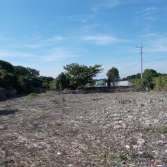 鉾田市滝浜売地・貸地　約２００坪（６８０㎡）　資材置場最適　幅31m国道に接道　井戸水 - 土地販売/土地売買