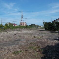 鉾田市滝浜売地・貸地　約２００坪（６８０㎡）　資材置場最適　幅31m国道に接道　井戸水 − 栃木県