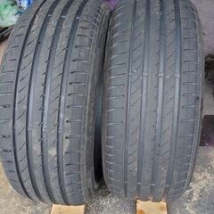 ラジアルタイヤ　タイヤ 225 45 18 使用僅かです 2本 ...