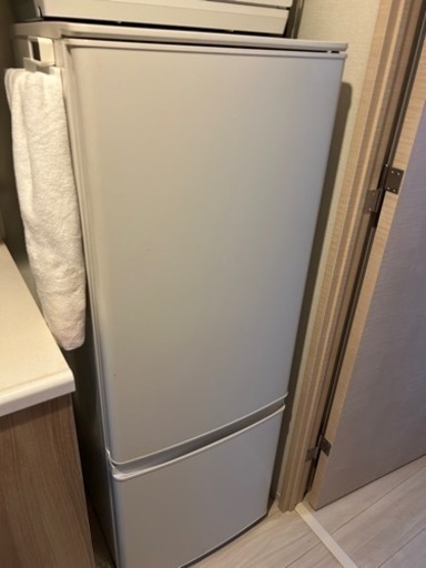 美品　三菱冷蔵庫　22年製　キッチン家電 冷蔵庫