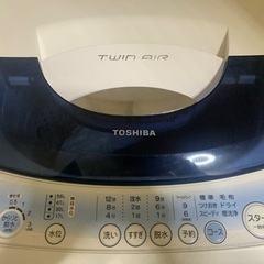 無料で差し上げます TOSHIBA 洗濯機の画像