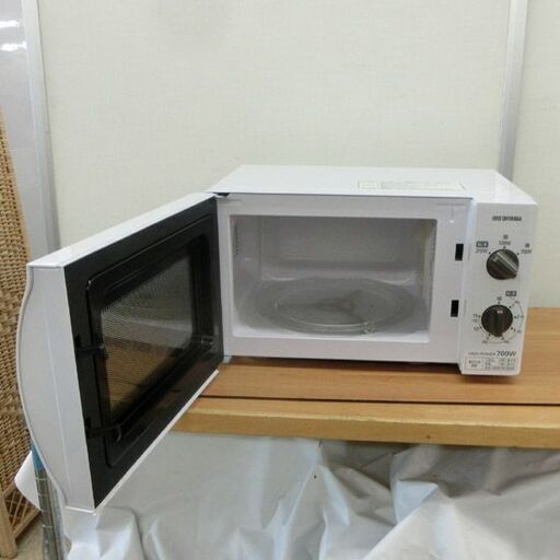 電子レンジ アイリスオーヤマ 2019年製 IMB-T176-5-W 白 あたため専用 札幌 西野店