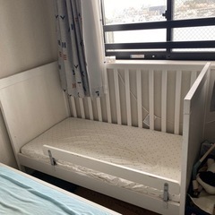 (4月8日まで)IKEA ベビーベッド／キッズベッド