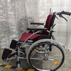 値下げ＊車椅子.軽量.アルミ製の画像