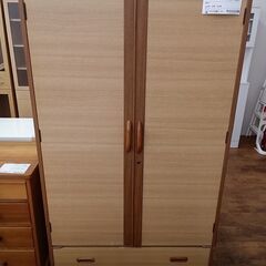 ★ジモティ割あり★  ワードローブ ライトブラウン H177×D...