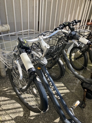 HYDEE Ⅱ電動自転車 純正チャイルドシート付