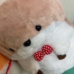2つまとめ売り、限定、コツメカワウソ、大きい、可愛い、かわいい、リボン、蝶ネクタイ、花、BIG、レア、アミューズメント専用景品、UFOキャッチャー商品、ヌイグルミ、おもちゃ おもちゃ ぬいぐるみの画像