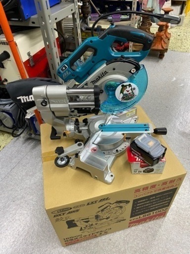 ?【電動工具】マキタ 165mm 18V 充電式スライド丸ノコ【地域最大売場！電動工具高価買取アールワン田川】