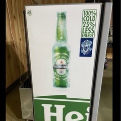 訳あり　Heineken ハイネケン　冷蔵庫の画像