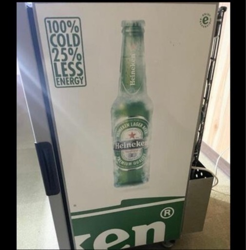 訳あり　Heineken ハイネケン　冷蔵庫