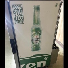 訳あり　Heineken ハイネケン　冷蔵庫の画像