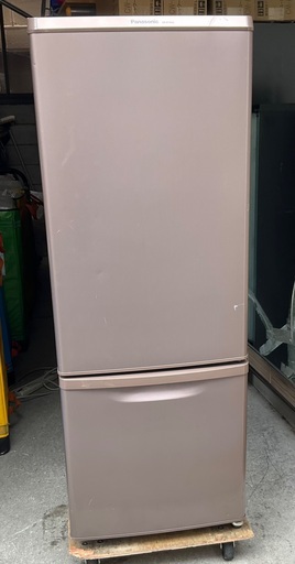 【RKGRE-329】特価！Panasonic/168L 2ドア冷凍冷蔵庫/NR-B178W-T/中古品/2016年製/当社より近隣無料配達！