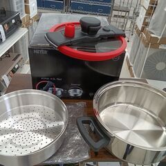 ★ジモティ割あり★ MEYER 圧力鍋 4L  動作確認／クリーニング済み HJ2679の画像