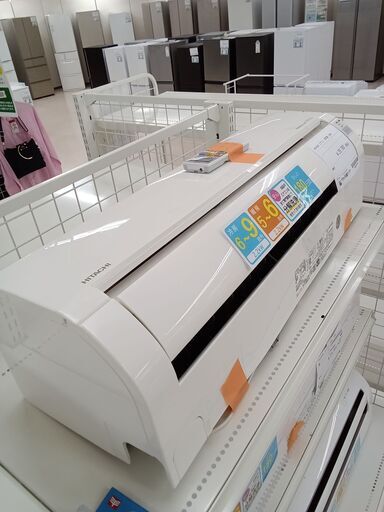 ★ジモティ割あり★ HITACHI エアコン RAS-D22K 2.2kw 20年製 室内機分解洗浄 TC2338