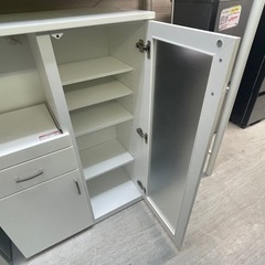 リサイクルサービス八光】幅80㎝ ニトリ レンジボード (コパン T 80MRB WH)