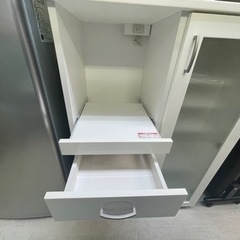 リサイクルサービス八光】幅80㎝ ニトリ レンジボード (コパン T 80MRB WH)