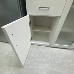 リサイクルサービス八光】幅80㎝ ニトリ レンジボード (コパン T 80MRB WH)