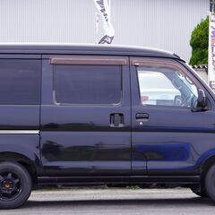 H.18(2006)年 ダイハツ ハイゼットカーゴ クルーズ ハイルーフ ブラック☆2年車検付き・整備渡☆テレビの画像