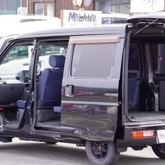 H.18(2006)年 ダイハツ ハイゼットカーゴ クルーズ ハイルーフ ブラック☆2年車検付き・整備渡☆テレビの画像