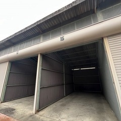 🆕シャッター付き貸ガレージ🚗車庫　倉庫　防犯　残り2棟