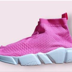 ソックススニーカー  24.5の画像