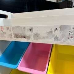 【終了】本棚＆おもちゃ箱ラック(コストコ)の画像