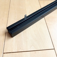 ウォールシェルフ 60cm ブラック ホワイト 6個 セットの画像
