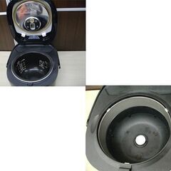 パナソニック 2019年製 IHジャー 3.5合炊き IH炊飯器 SR-KT068 黒 ブラック 備長炭釜 ガラスパネル Panasonic 苫小牧西店の画像