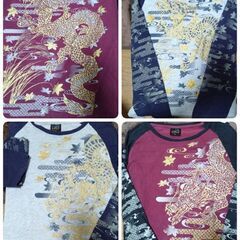 🐉龍のシャツ＋ダウン:新品未使用!!の画像