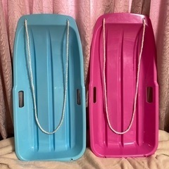 ソリ　プラスティック生活　2台セット　88センチ