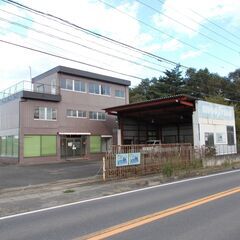 仲介手数料なし　那須塩原市　貸ビル3階建　敷地2,200㎡　大型車庫付　国道4号から5分　9m道路接道の画像