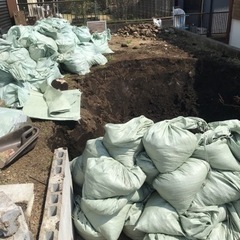 土差し上げます  、黒土、ガーデニング、畑、造成などに