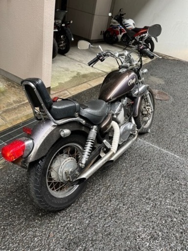 【YAMAHAビラーゴ250】アメリカン　大人カスタム　社外マフラー　好調